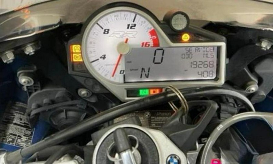 2016 BMW S 1000 RR Black Storm Metallic / Racing Red