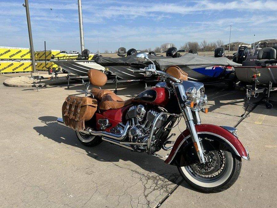 2015 Indian Motorcycle® Chief® Vintage Indian Red / Thunder Black