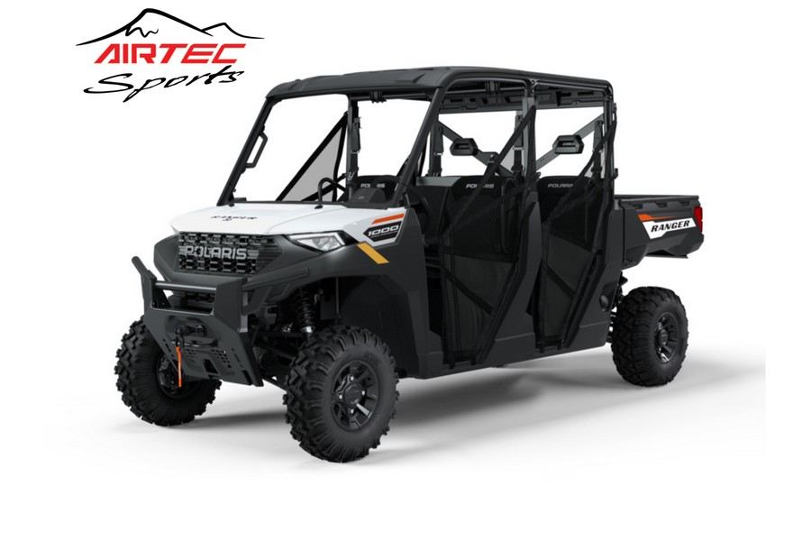 2025 Polaris Industries RANGER CREW 1000 PREMIUM - WHITE LIGHTNING Premium