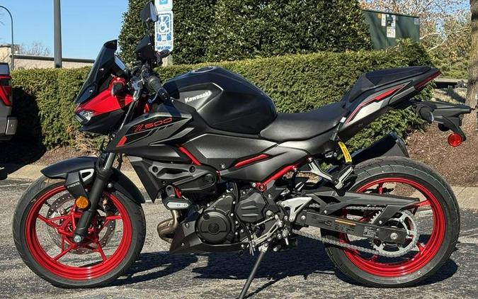 2025 Kawasaki Z500 SE ABS