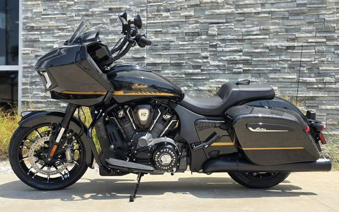 2026 Indian Challenger Dark Horse 112 w/PowerBand Audio Black Crystal w/Black Metalli
