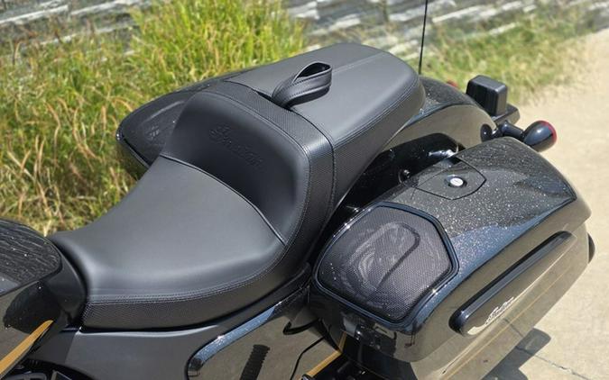 2026 Indian Challenger Dark Horse 112 w/PowerBand Audio Black Crystal w/Black Metalli