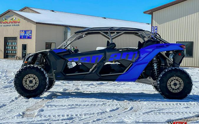 2024 Can-Am® Maverick X3 MAX X rs Turbo RR Dazzling Blue & Carbon Black