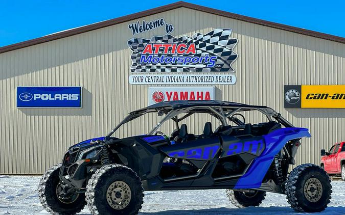 2024 Can-Am® Maverick X3 MAX X rs Turbo RR Dazzling Blue & Carbon Black