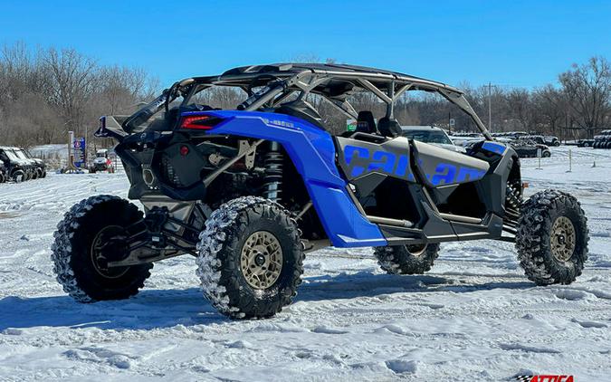 2024 Can-Am® Maverick X3 MAX X rs Turbo RR Dazzling Blue & Carbon Black