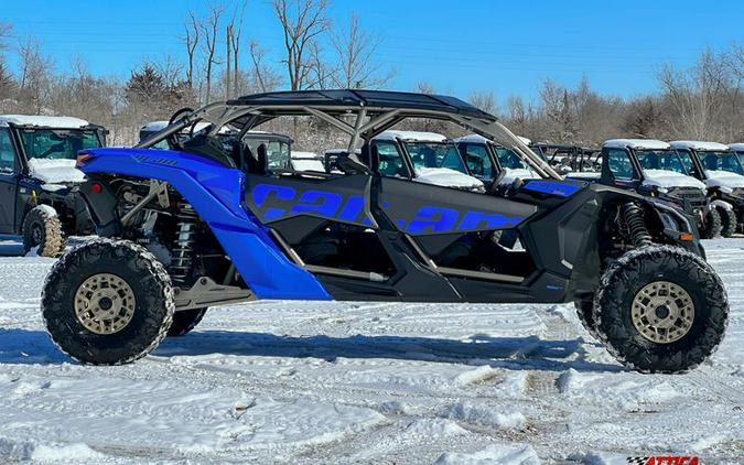 2024 Can-Am® Maverick X3 MAX X rs Turbo RR Dazzling Blue & Carbon Black