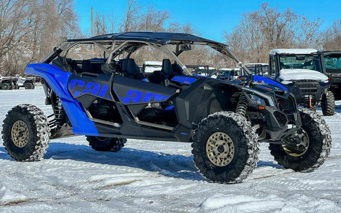 2024 Can-Am® Maverick X3 MAX X rs Turbo RR Dazzling Blue & Carbon Black