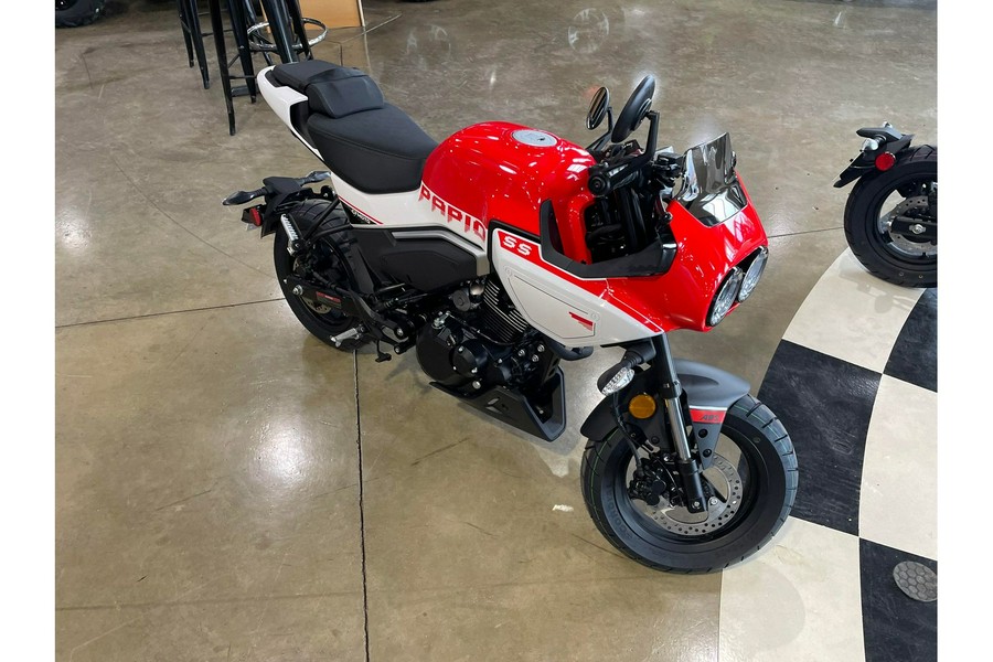 2024 CFMOTO PAPIO SS 125 CF125-8US - Magma Red