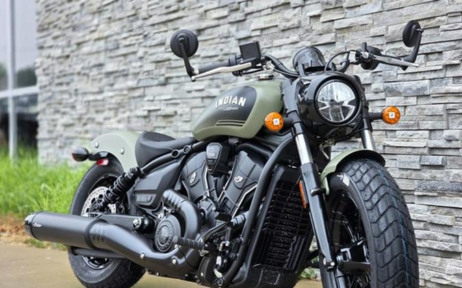 2026 Indian Scout Bobber Limited +Tech Moss Green Smoke