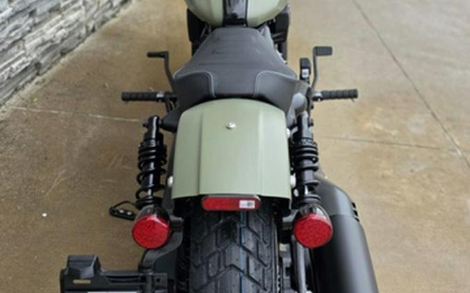 2026 Indian Scout Bobber Limited +Tech Moss Green Smoke