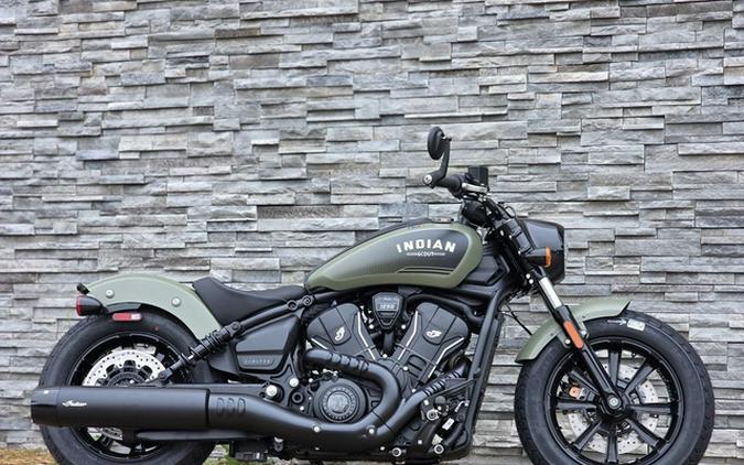 2026 Indian Scout Bobber Limited +Tech Moss Green Smoke