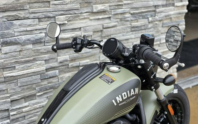 2026 Indian Scout Bobber Limited +Tech Moss Green Smoke