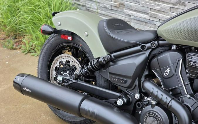 2026 Indian Scout Bobber Limited +Tech Moss Green Smoke