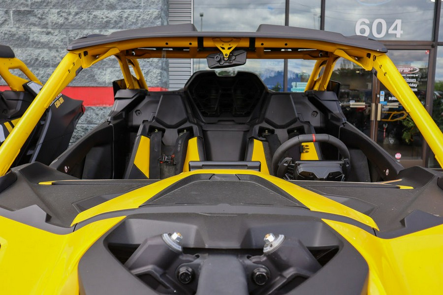 2024 Can-Am® Maverick R X RS Carbon Black & Neo Yellow