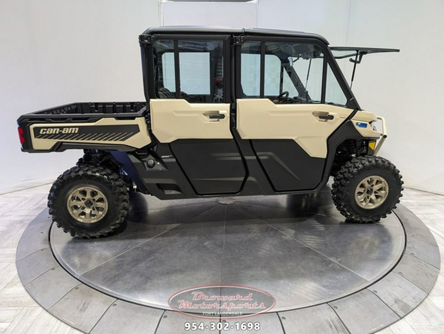 2024 Can-Am Defender MAX Limited HD10 Desert Tan & Timeless Bl