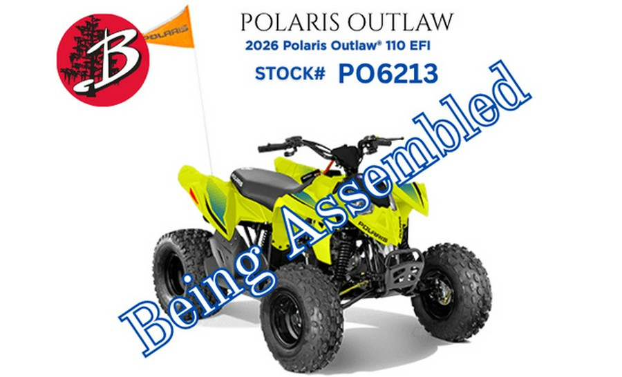 2026 Polaris Outlaw 110 EFI