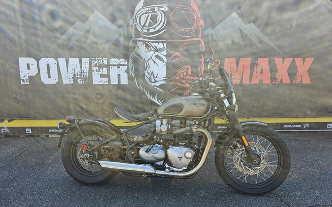 2017 Triumph Bonneville Bobber