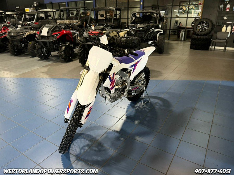 2024 Yamaha YZ450F 50th Anniversary Edition