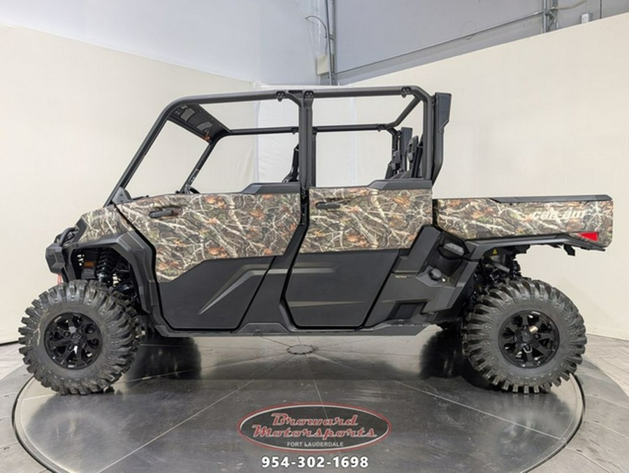 2026 Can-Am Defender MAX X Mr HD11 With Half-Doors Dark Wildland Camo