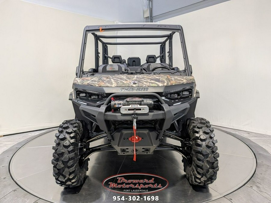 2026 Can-Am Defender MAX X Mr HD11 With Half-Doors Dark Wildland Camo