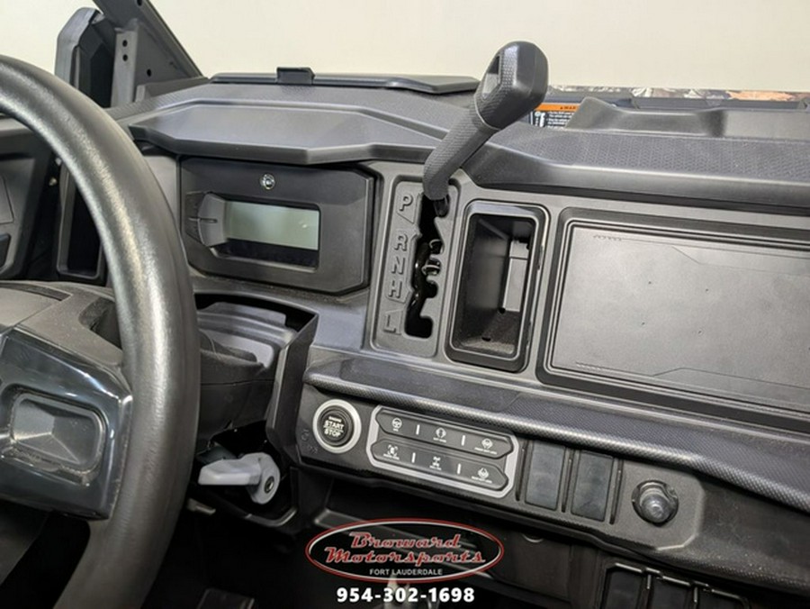 2026 Can-Am Defender MAX X Mr HD11 With Half-Doors Dark Wildland Camo