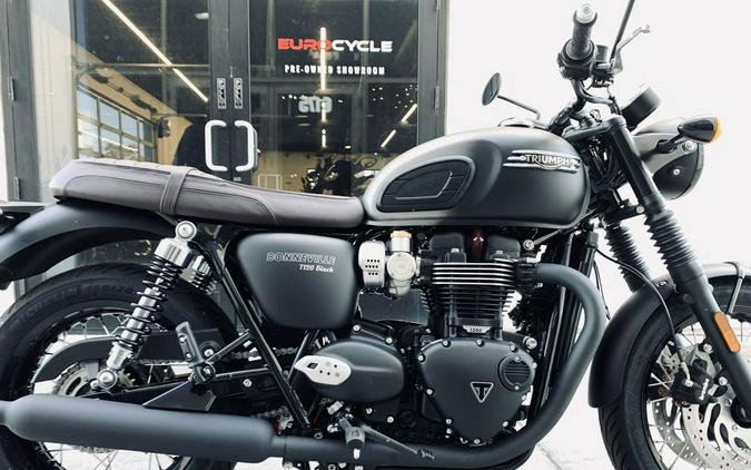 2024 Triumph Bonneville T120 Black Stealth Edition