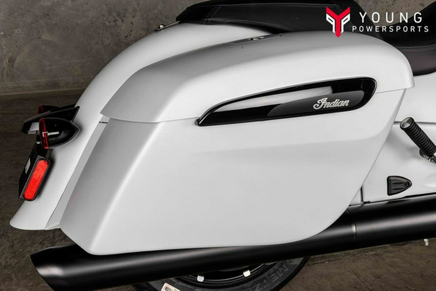 2026 Indian Springfield Dark Horse Ghost White Metallic Smo