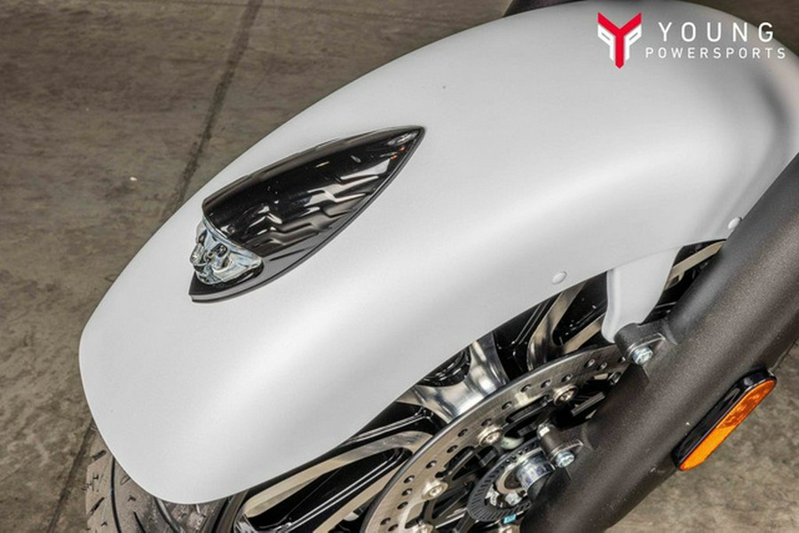 2026 Indian Springfield Dark Horse Ghost White Metallic Smo