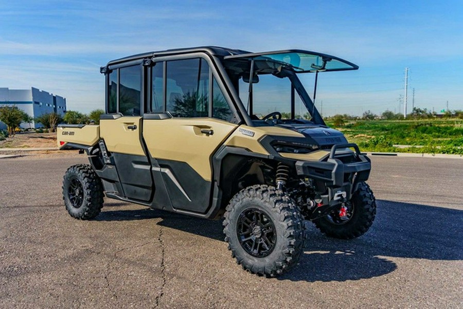2026 Can-Am Defender MAX Limited HD11 Desert Tan & Carbon Black