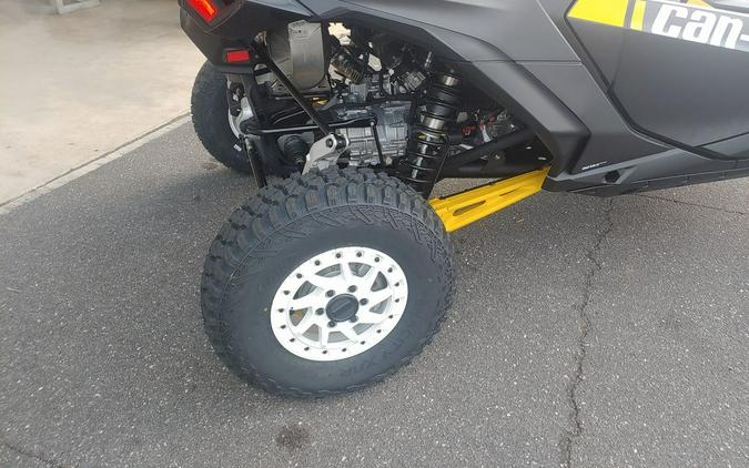 2024 Can-Am® Maverick R X RS with Smart-Shox Carbon Black & Neo Yellow