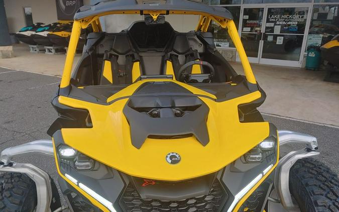 2024 Can-Am® Maverick R X RS with Smart-Shox Carbon Black & Neo Yellow