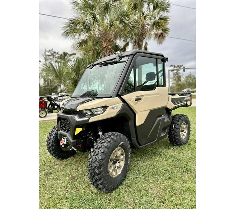 2024 Can-Am® Defender Limited HD10 Desert Tan & Timeless Black