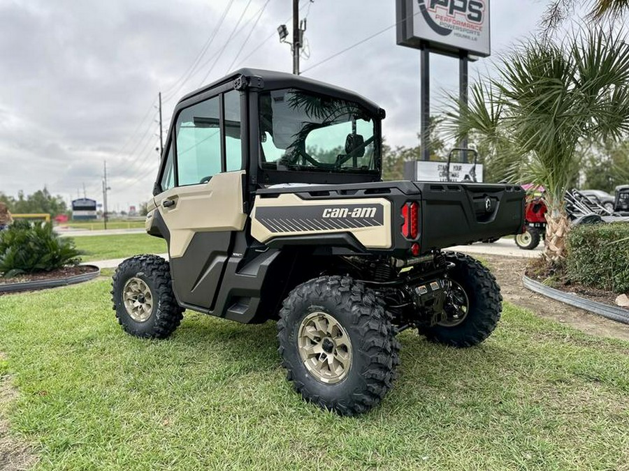 2024 Can-Am® Defender Limited HD10 Desert Tan & Timeless Black