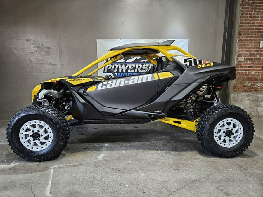 2024 Can-Am Maverick R X RS with Smart-Shox Carbon Black & Neo