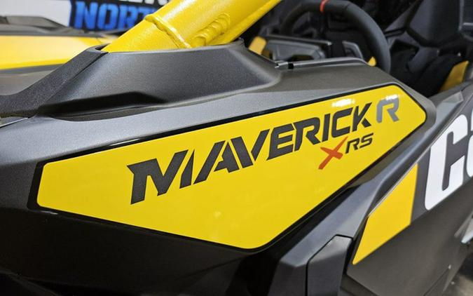 2024 Can-Am Maverick R X RS with Smart-Shox Carbon Black & Neo