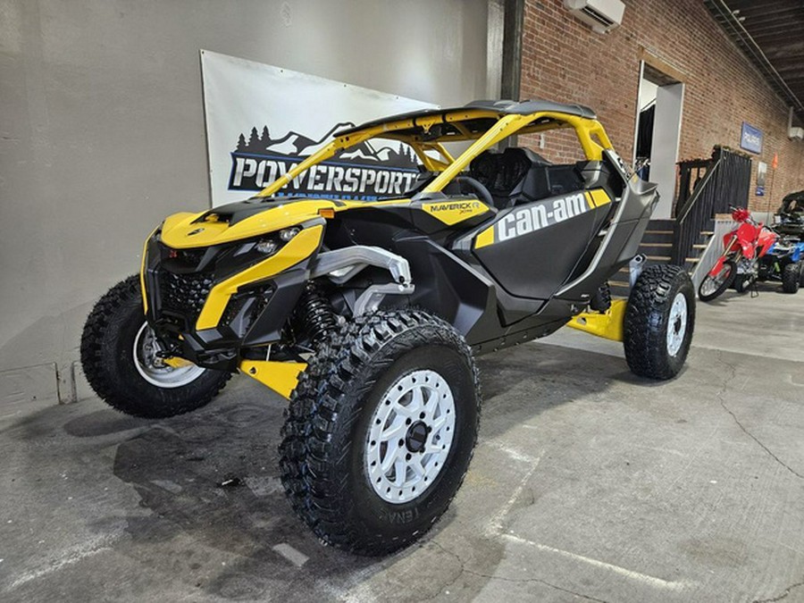 2024 Can-Am Maverick R X RS with Smart-Shox Carbon Black & Neo