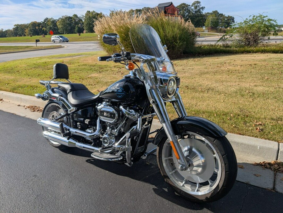 2024 Harley-Davidson® Fat Boy® 114 Vivid Black