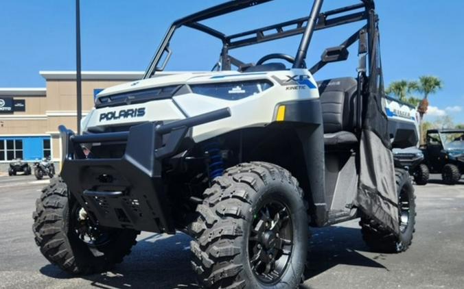 2024 Polaris® RANGER XP KINETIC PREMIUM - ICY WHITE PEARL