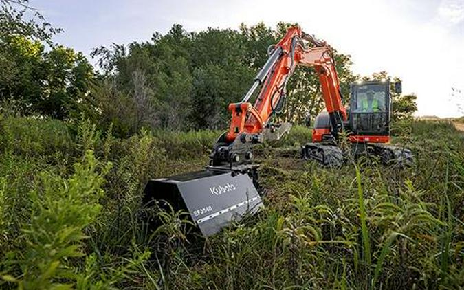 Kubota KX080-5 Angle Blade