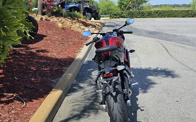 2025 Triumph Daytona 660 Carnival Red/Sapphire Black 660