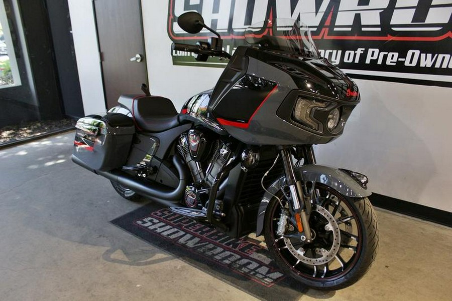 2022 Indian Motorcycle® Challenger® Elite Stealth Gray w/ Black Metallic & Indy Red Accents