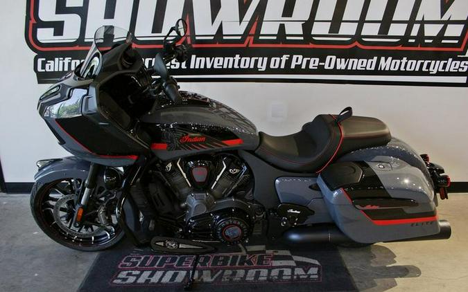 2022 Indian Motorcycle® Challenger® Elite Stealth Gray w/ Black Metallic & Indy Red Accents