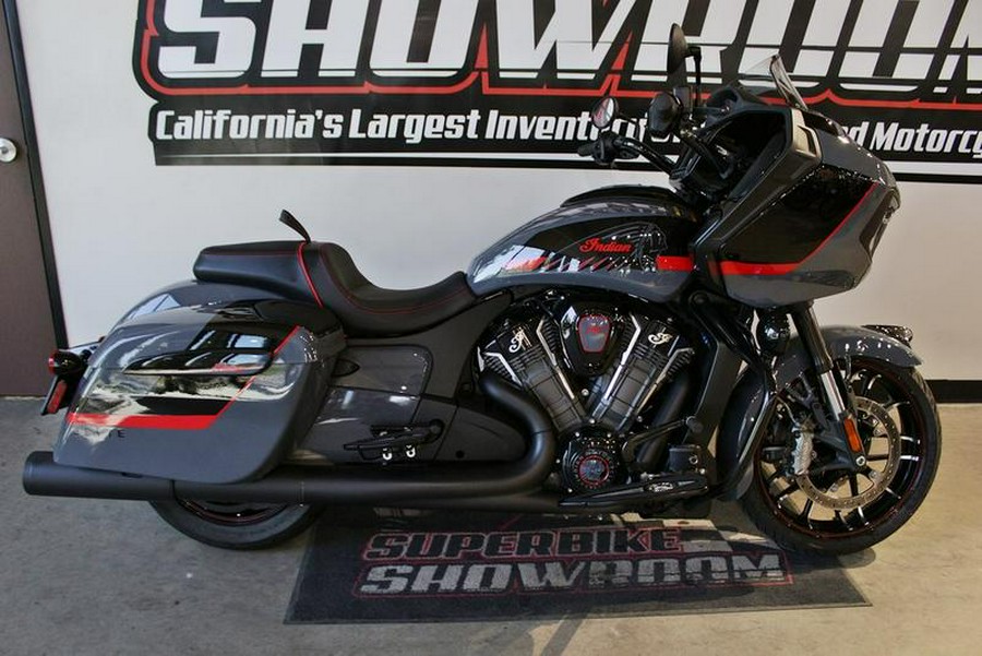 2022 Indian Motorcycle® Challenger® Elite Stealth Gray w/ Black Metallic & Indy Red Accents