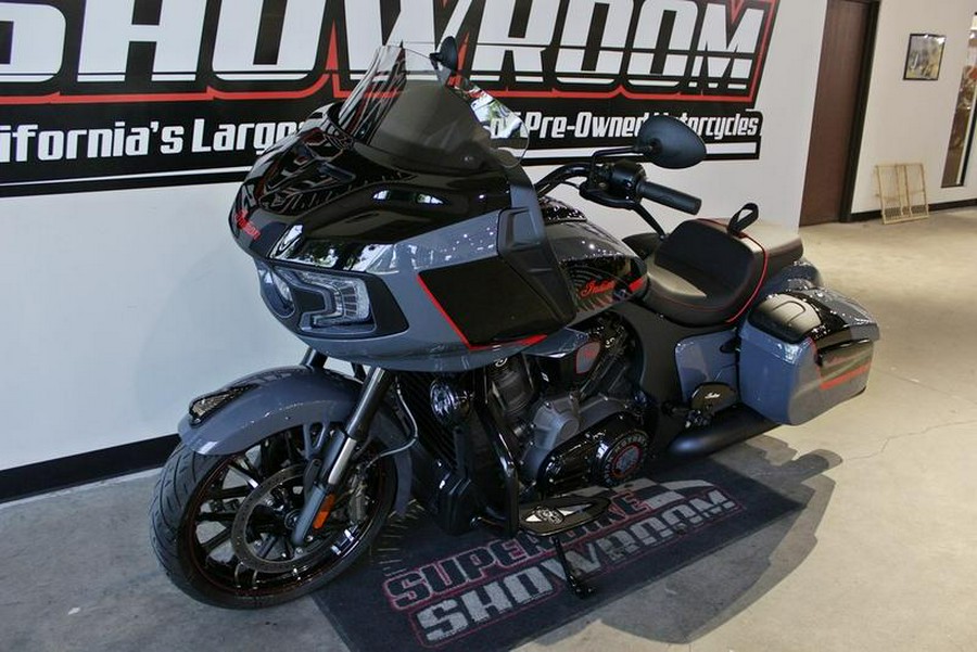 2022 Indian Motorcycle® Challenger® Elite Stealth Gray w/ Black Metallic & Indy Red Accents