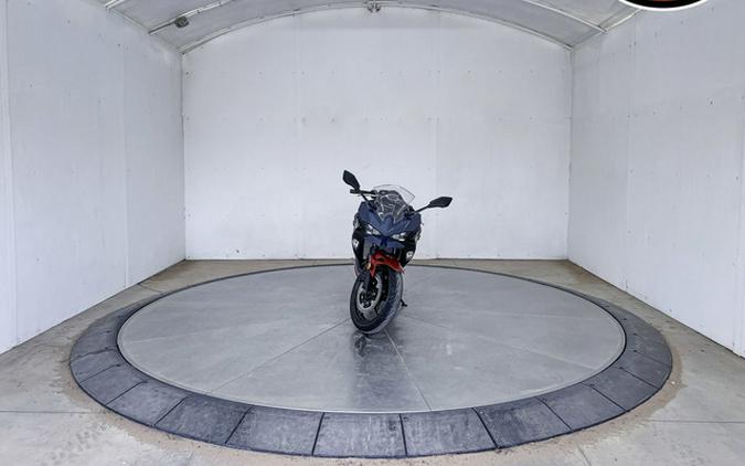 2026 Kawasaki Ninja 500 ABS Metallic Matte Twilight Blue