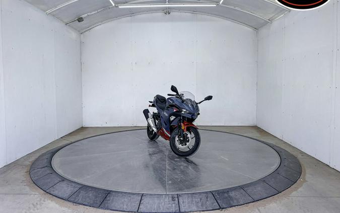 2026 Kawasaki Ninja 500 ABS Metallic Matte Twilight Blue