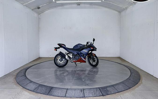 2026 Kawasaki Ninja 500 ABS Metallic Matte Twilight Blue