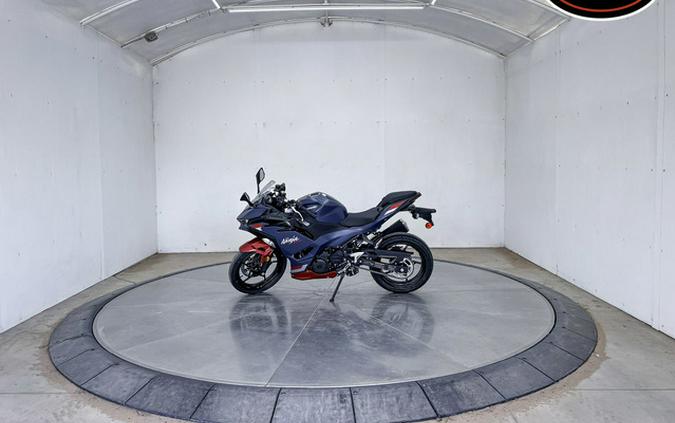 2026 Kawasaki Ninja 500 ABS Metallic Matte Twilight Blue