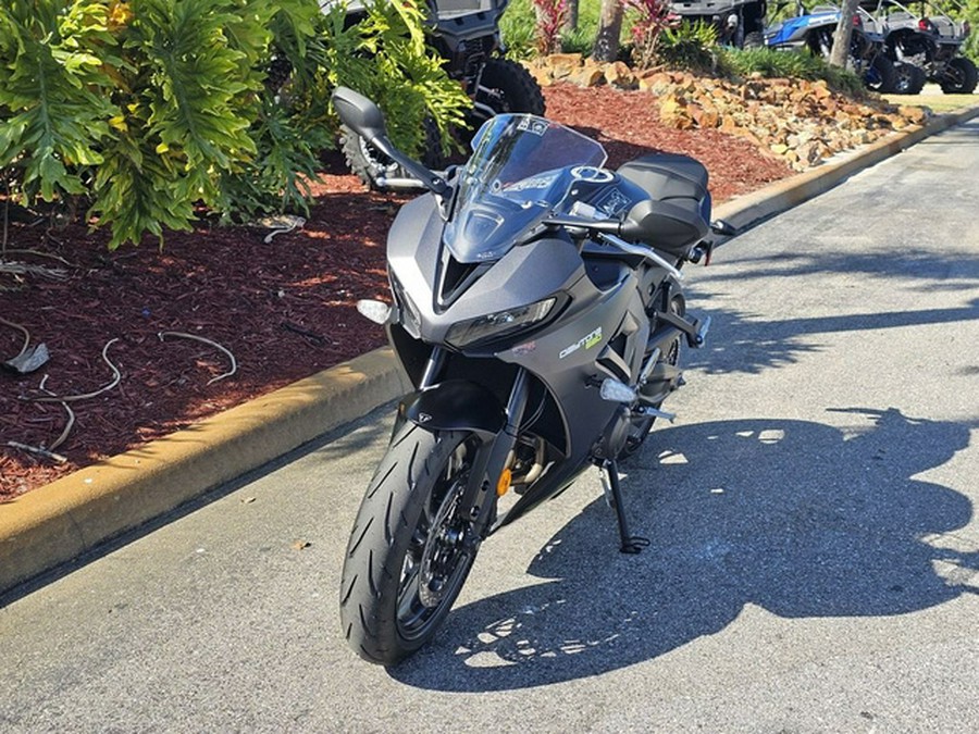 2025 Triumph Daytona 660 Satin Granite/Satin Black 660