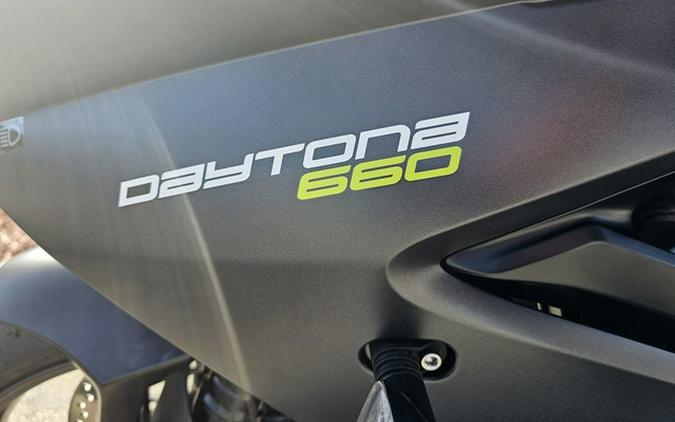 2025 Triumph Daytona 660 Satin Granite/Satin Black 660